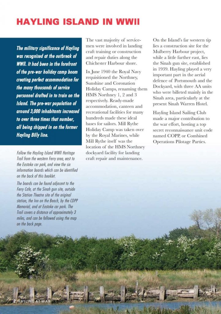 Extract from Hayling at War Publication – Discover Hayling